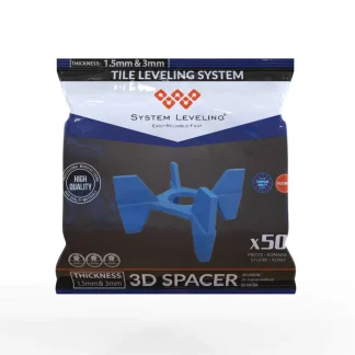 System Leveling 3D-Fugenkreuz wiederverwendbar Fugenbreite 1,5 & 3 mm