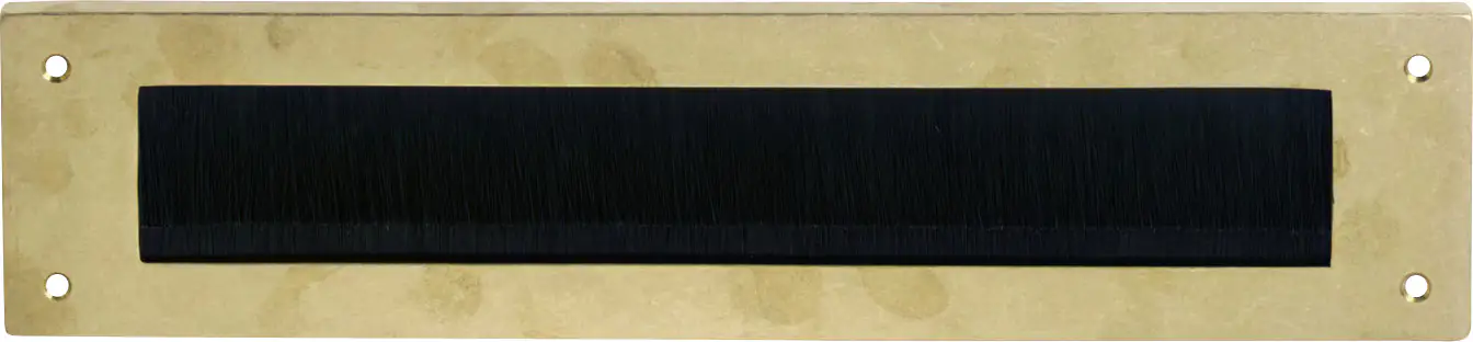 Intersteel Zugluftstopper Messing 325 x 75 x 8.0 mm