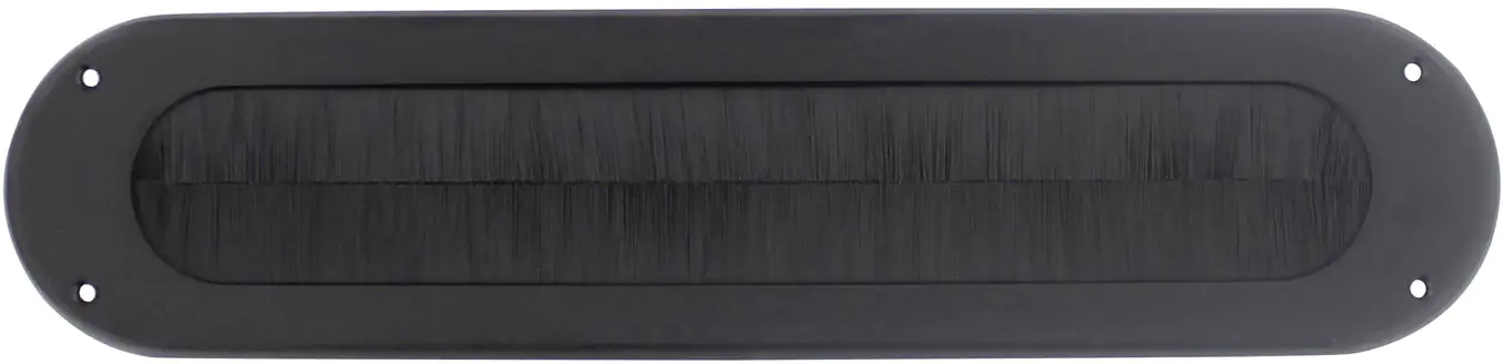 Intersteel Zugluftstopper schwarz 340 x 80 x 7.0 mm