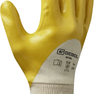 Gebol Handschuh Yellow Nitril gelb