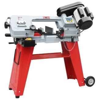 Holzmann Metallbandsäge BS115_230V integrierte Fahreinrichtung