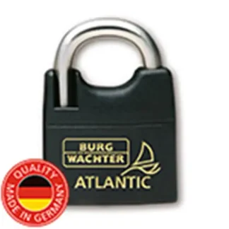 Burg Wächter Vorhängeschloss Atlantic 217 F 40 45 Ni 23.0 x 39.0 mm