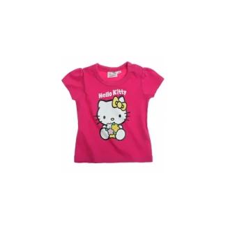T-shirt maglia maglietta bimba neonata Hello Kitty fucsia 6 m