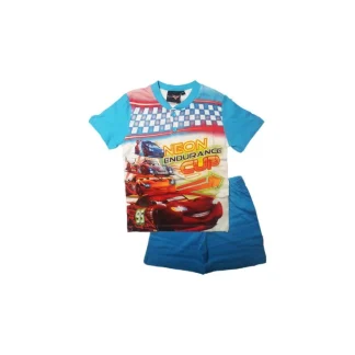 Pigiama maglia maglietta pantaloncino bimbo bambino Disney Cars 4A