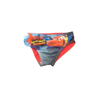 Costumino costume da bagno slip bimbo bambino Disney Cars rosso 7A