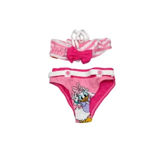 Costumino costume da bagno 2 pezzi bimba bambina Disney Paperina rosa 4A