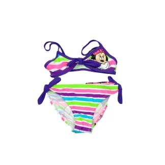 Costumino costume da bagno 2 pezzi bimba bambina Disney Minnie viola 7-8A