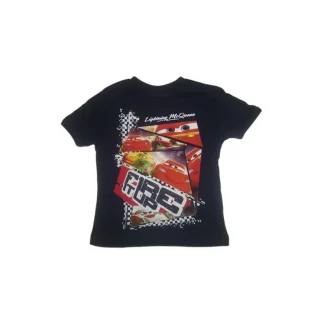 T-shirt maglia maglietta bimbo bambino Disney Cars blu 3A