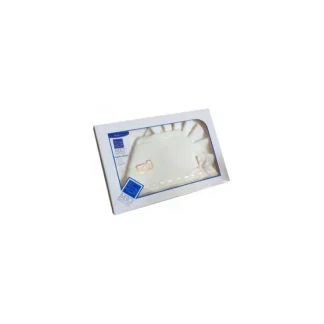 Completo lettino culla Mio Piccolo bimbo neonato lenzuolo aida panna TU