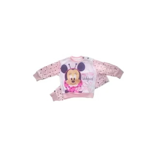 Pigiama maglia maglietta pantalone bimba neonato Disney baby Minnie rosa 24 m