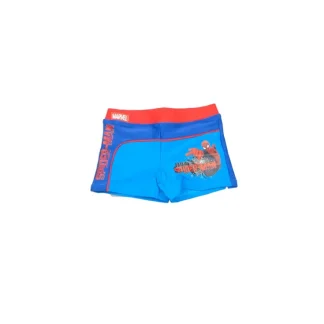 Costumino costume da bagno boxer bimbo Spiderman azzurro 2-3 anni