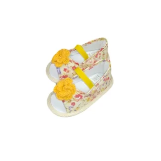 Scarpina scarpa sandalo bimba neonata Graziella fantasia arancio  18