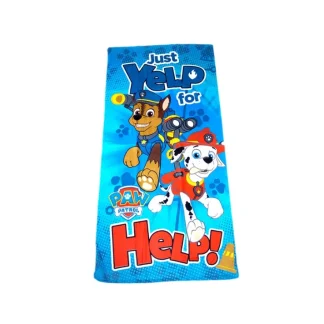Telo asciugamano mare bimbo bambino spugna Paw Patrol TU