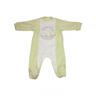 Tuta tutina ciniglia bimbo neonato Will B verdino 6 - 9 m
