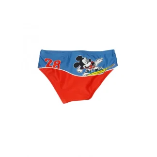 Costumino costume da bagno slip bimbo neonato Disney Mickey azzurro rosso 18 m