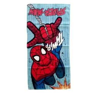 Telo asciugamano mare bimbo bambino spugna Spiderman TU
