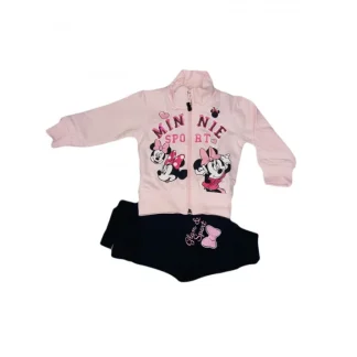 Completo tuta 2pz maglia maglietta pantalone bimba neonato Arnetta Disney baby Minnie 12 m