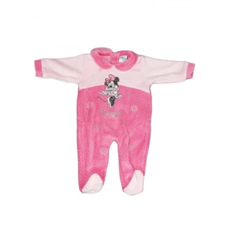 Tuta tutina ciniglia bimba neonato Arnetta Disney baby Minnie rosa fucsia 6 m