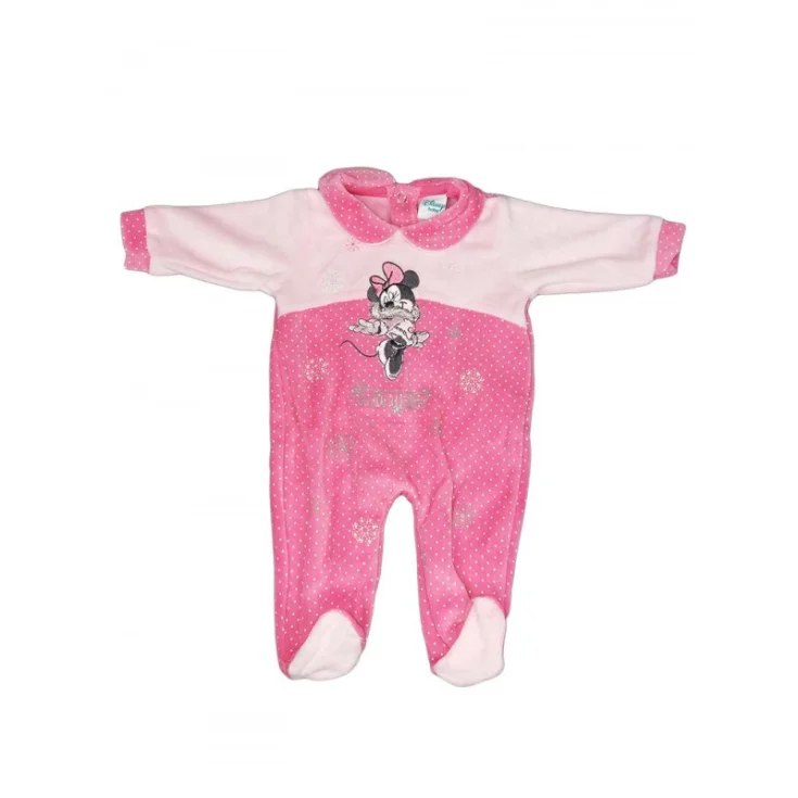 Tuta tutina ciniglia bimba neonato Arnetta Disney baby Minnie rosa fucsia 6 m