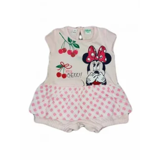 Pagliaccetto tutina bimba neonato Ellepi Disney baby Minnie rosa 9 m