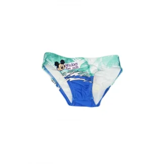 Costumino slip costume da bagno bimbo bambino Disney Mickey verde 5A