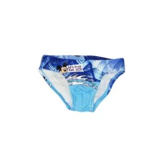 Costumino slip costume da bagno bimbo bambino Disney Mickey blu 3A