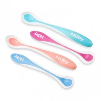 Nuby Cucchiaino Termosensibile +4Mesi 2 Cucchiaino