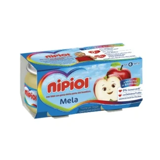 Nipiol Omogenizzati Mela 120gx2 Pezzi