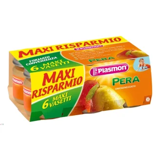Plasmon Omogeneizzato Di Frutta Pera 6x104g