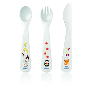 Philips AVENT Coltello Forchetta Cucchiaio +18 Mesi