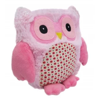 Warmies Peluche Termico Hooty Rosa