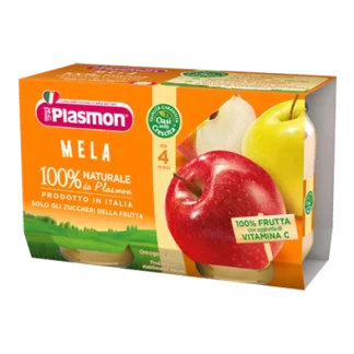 Plasmon Omogeneizzato Di Frutta Mela E Albicocca 2x104g
