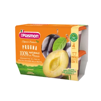 Plasmon Omogeneizzato Di Frutta Prugna 2x104g