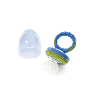 Nuvita Flavorillo Combo 2 In1 Nutritional Feeder E Massaggia Gengive Colore Azzurro 1 Pezzo
