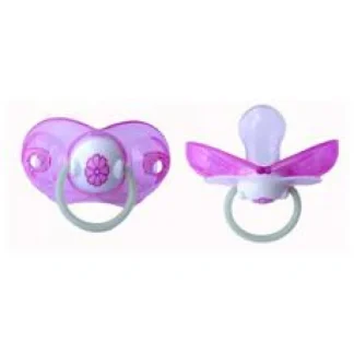 EleMed Succhiotto Intelligente Ortodontico Silicone Colore Rosa Fiore Misura 2