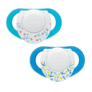 Chicco Physio Compact Succhietto Per Bimbo In Silicone 6-12M 2 Pezzi