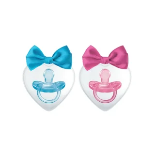 Chicco Gommotto Fantastic Love Boy & Girl Succhietto Per Bambini 16-36 Mesi 1 Pezzo