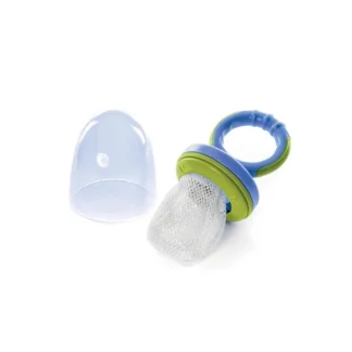 Nuvita Flavorillo Combo 2-In-1 Nutritional Feeder + Massaggia Gengive Colore Verde 1 Pezzo