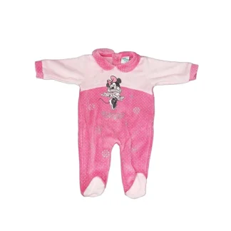 Tuta tutina ciniglia bimba neonato Ellepi Disney baby Minnie rosa 1 m