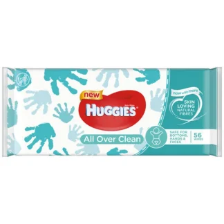 All Over Clean Huggies® 56 Salviette