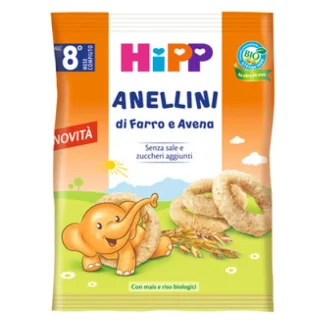 Anellini Farro E Avena HiPP 30g
