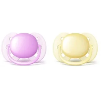 Avent Ultra Soft Philips 2 Succhietti Per Bambine