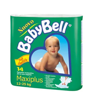 BEBYBELL MAXI PLUS Pannolini per bambini 14 Pezzi