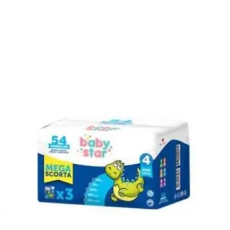 Babystar Taglia 4 Farvima 54 Pezzi