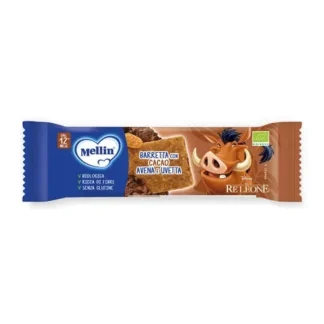 Barretta Cacao Avena Uvetta Mellin 20g