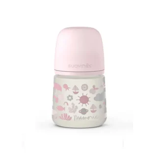 Memories Biberon 150ml + SX Pro Tettarella Simmetrica Flusso Lento Rosa +0M