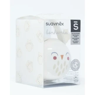 Bonhomia Scatolina Portasucchietto Duo Civetta Bianco Suavinex 1 Pezzo