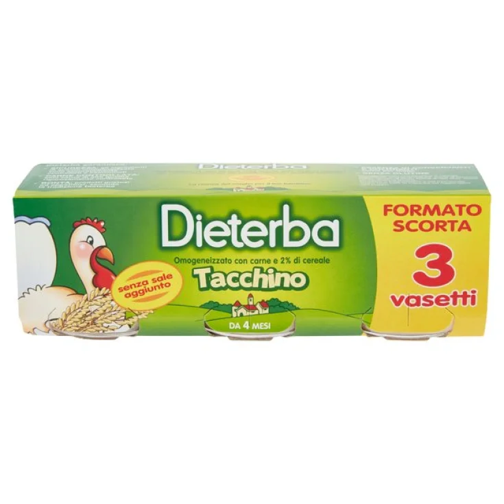 Dieterba Tacchino 3x80g