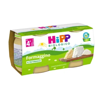 Formaggino ai 3 Formaggi HiPP Biologico 2x80g
