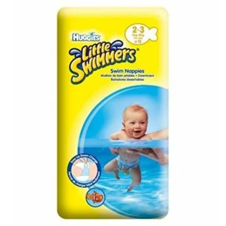 Little Swimmers Huggies Pannolini Unisex Taglia S 12 pezzi